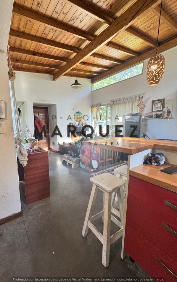 CASA CON AMPLIO TERRENO + PERIMETRO CERRADO CON PINOS