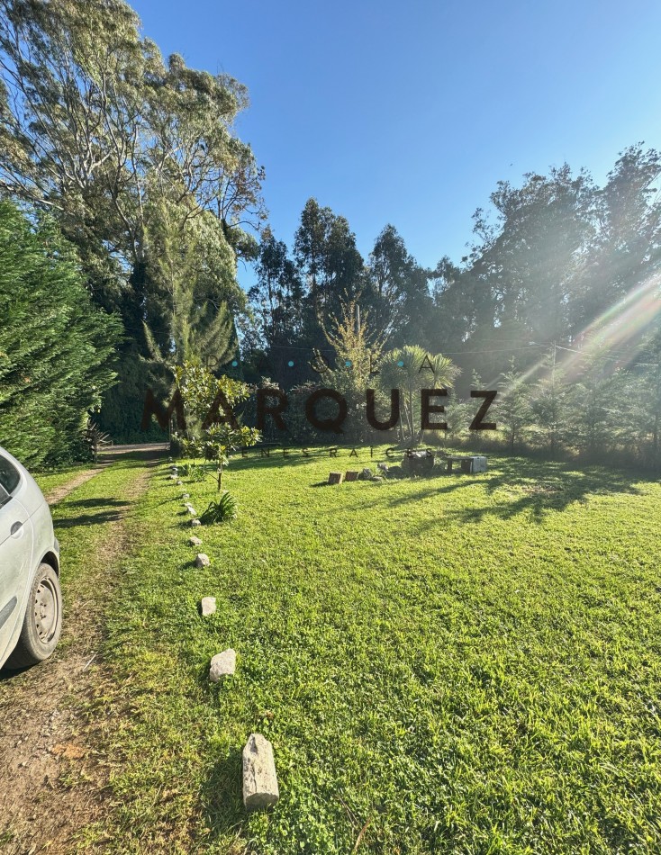 CASA CON AMPLIO TERRENO + PERIMETRO CERRADO CON PINOS