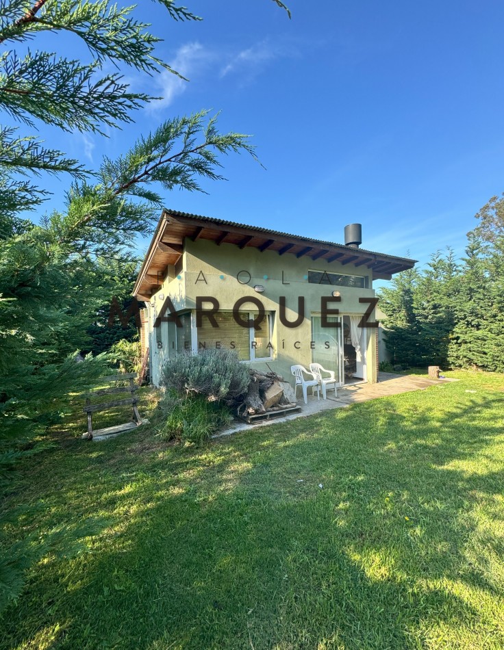 CASA CON AMPLIO TERRENO + PERIMETRO CERRADO CON PINOS